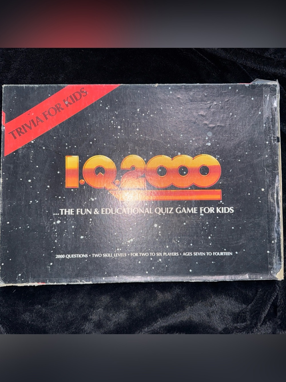 I.Q. 2000 vintage board games 1980s Trivia For Kids Educational